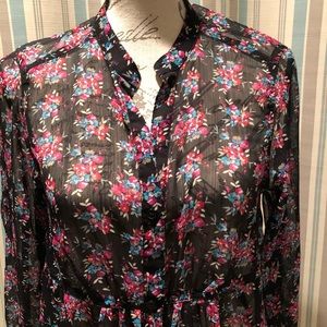 Express Tops - Floral Express Blouse Express Tops - Floral Express Blouse
